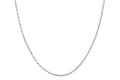 20 Inch Sterling Silver Rope Chain