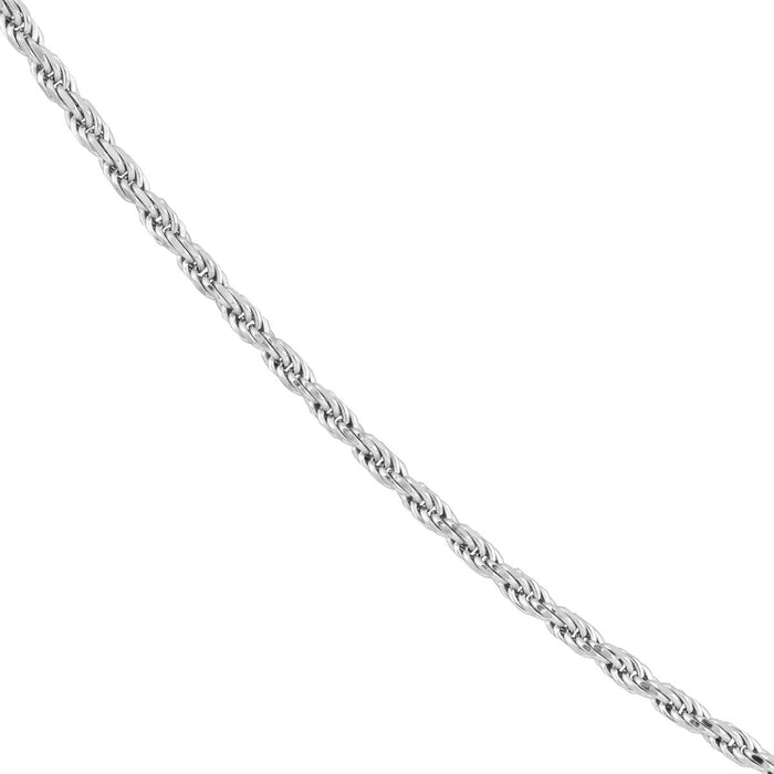 20 Inch Sterling Silver Rope Chain