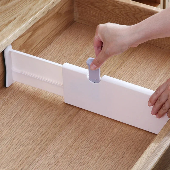 4 Pack Drawer Dividers Organizer Adjustable Storage