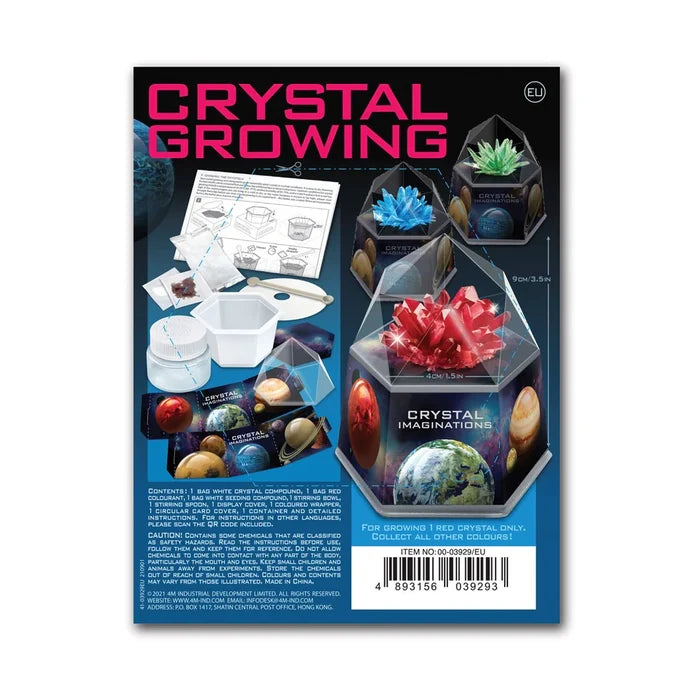 4M - Crystal Growing Kit Space Gem Red