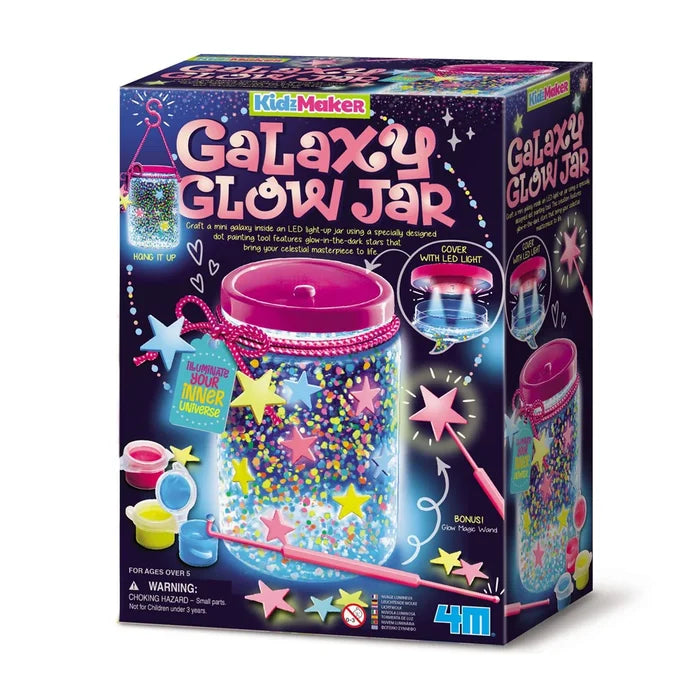 4M - Kidz Maker Galaxy Glow Jar