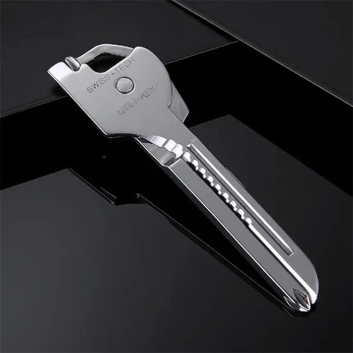 6 in 1 Multi Tool Stainless Steel Keychain Pocket Cutter