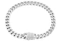 8mm Flat Cuban Link Bracelet