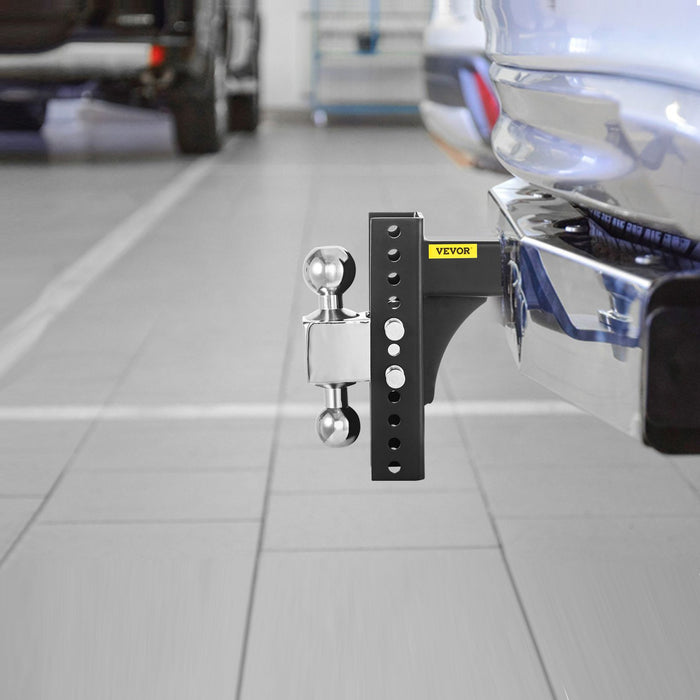Adjustable Trailer Hitch 51mm Receiver 203mm Drop 6350kg Adjustable Hitch