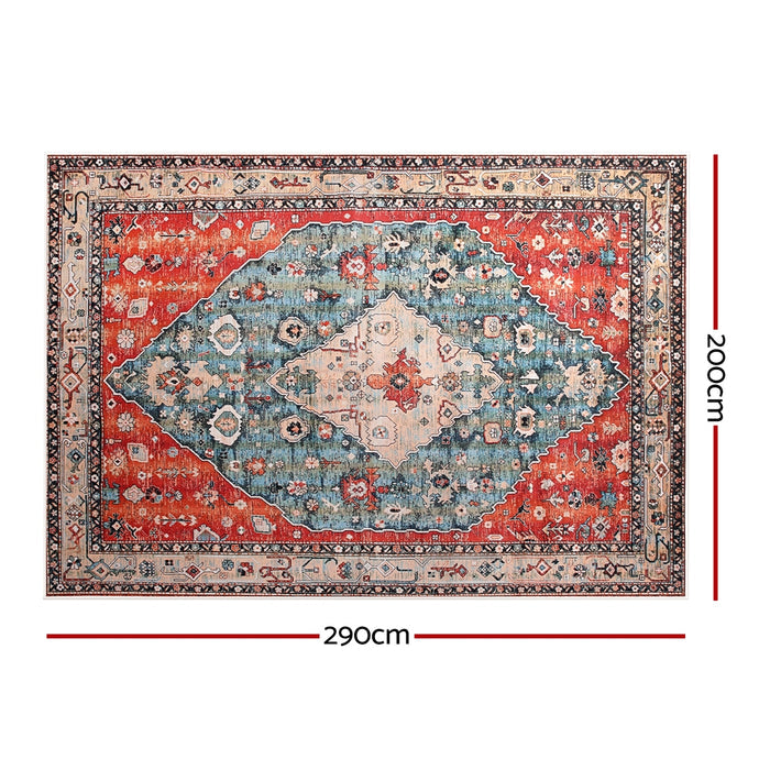 Artiss Floor Rug 200X290cm Large Washable Area Rug Modern Living Room Carpet Mat