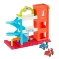 Car garage playset.