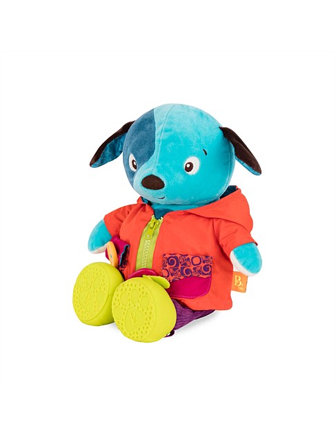 B Dot - Dress Me Dog Blue Toy