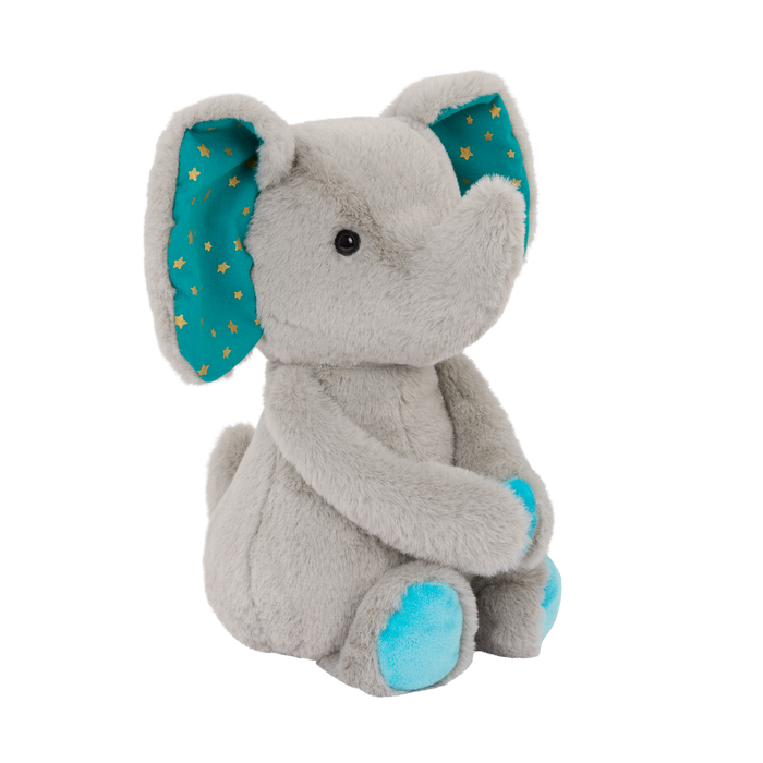 Grey plush elephant stuffed animal squishy