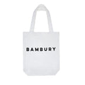 Bambury Bambury Cotton Tote Bag - White