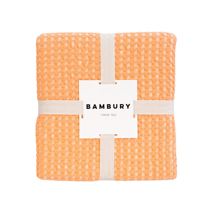 Bambury Dora Throw - Peach