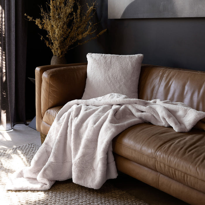 Bambury Frida Square Cushion - Snow