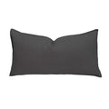 Bambury Linen Rectangle Cushion - Charcoal