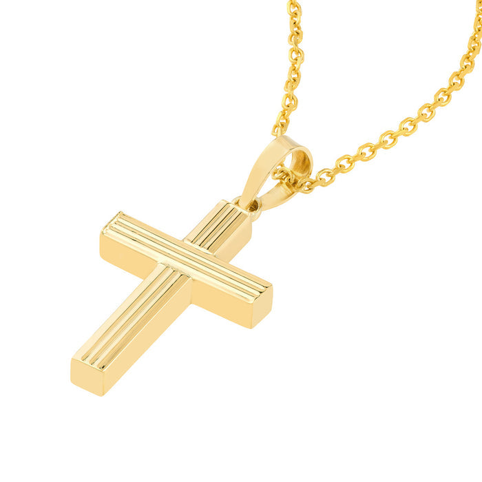 Bar Cross Pendant