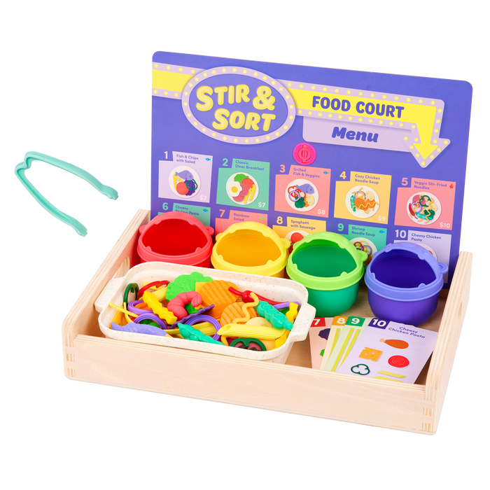 Battat - Stir & Sort Food Court