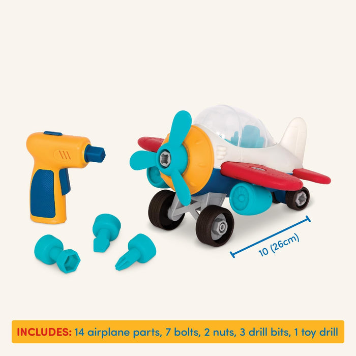 Battat - Wonder Wheels Take-Apart Airplane