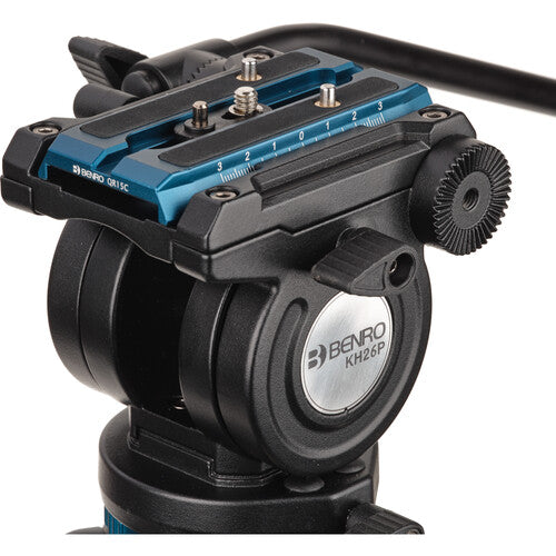 Benro KH26PC Video Head & Tripod Kit (72.6") - Voice and Video Sales