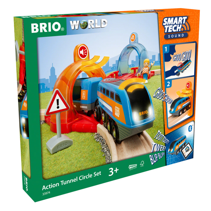 Brio - Action Tunnel Circle Set
