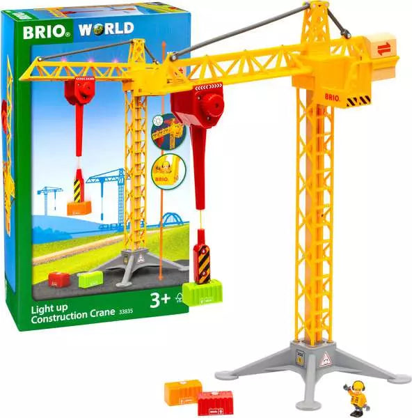 Brio - Construction Crane with Lights