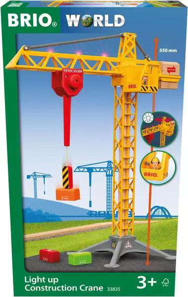 Brio - Construction Crane with Lights