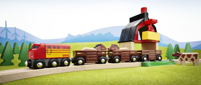 Brio - Farm Railway Set