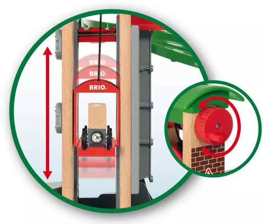 Brio - Lift and Load Warehouse Set