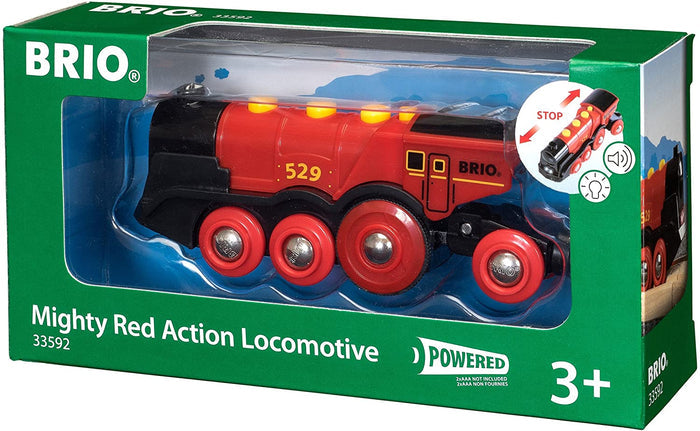 Brio - Mighty Red Action Locomotive