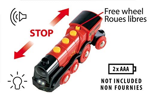 Brio - Mighty Red Action Locomotive