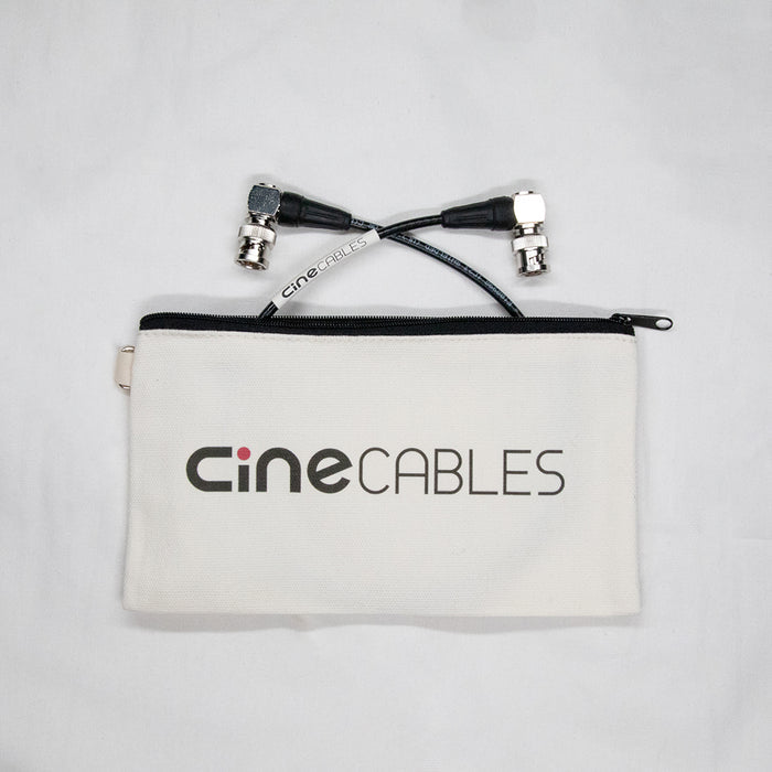 CineCables On-Camera 12G SDI Cable (Right Angle to Right Angle) - Voice and Video Sales