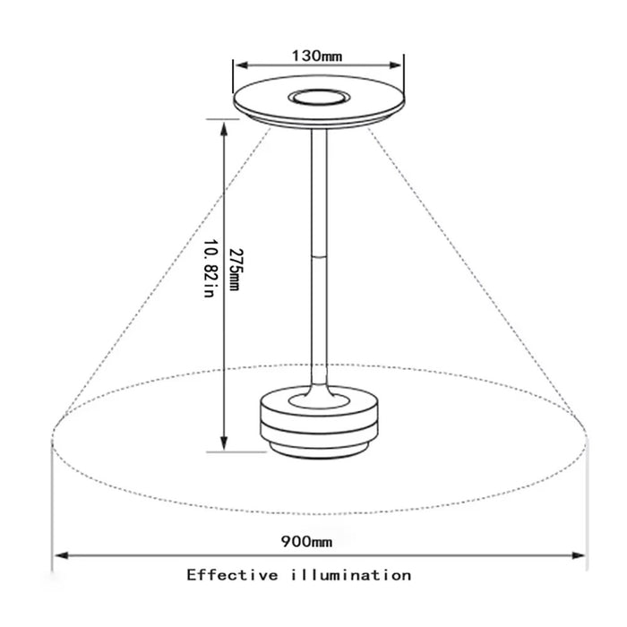 Classic Touch Sensor LED Table Lamp