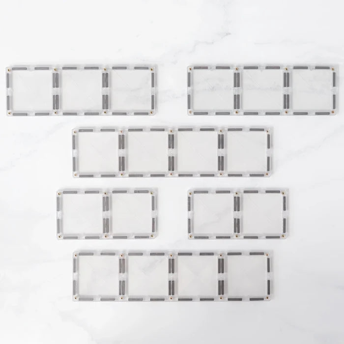 Connetix - Clear Rectangle 12 pc