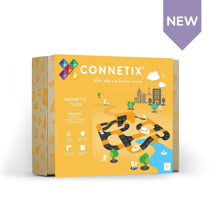Connetix - Ramps & Intersections Pack 16pc