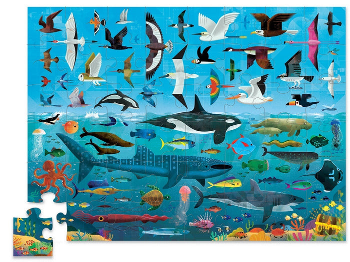 Crocodile Creek - Floor 48pcs - Above & Below Sea & Sky