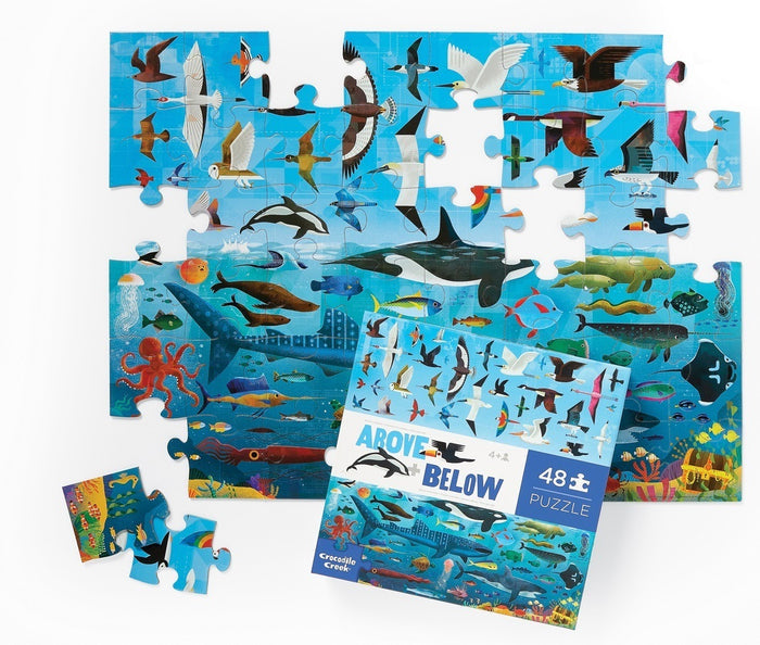 Crocodile Creek - Floor 48pcs - Above & Below Sea & Sky