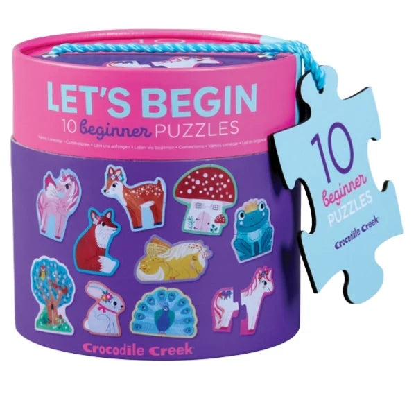 Crocodile Creek - Puzzle 10x2pcs - Lets Begin Unicorn