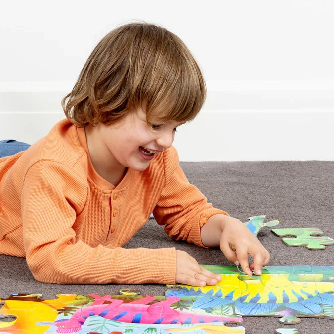 Crocodile Creek - Puzzle Floor 36pc Dino Land