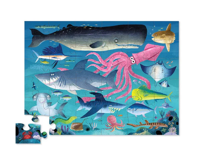 Crocodile Creek - Puzzle Floor 36pcs Shark Reef