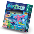 Crocodile Creek - Puzzle Foil 60pcs - Shimmering Sharks