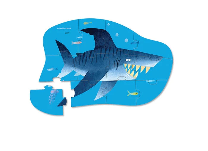 Crocodile Creek - Puzzle Mini 12pcs Shark City