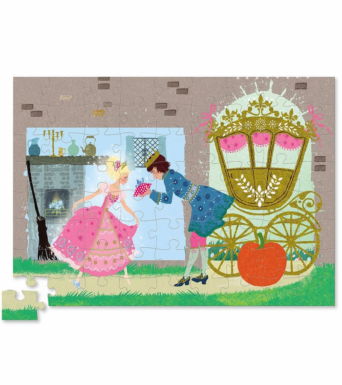 Crocodile Creek - Shaped Puzzle 72pcs - Cinderella
