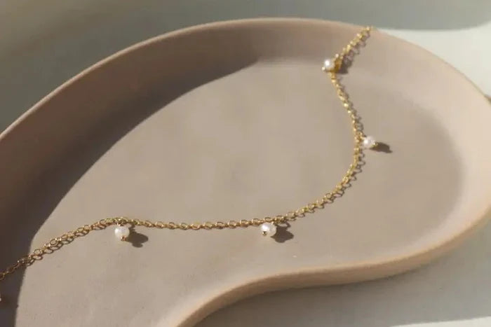 Delicate Pearl Necklace I Pearl Necklace