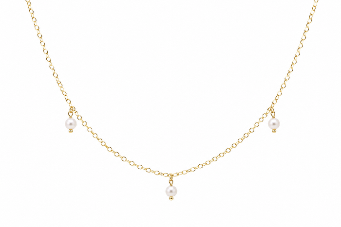 Delicate Pearl Necklace