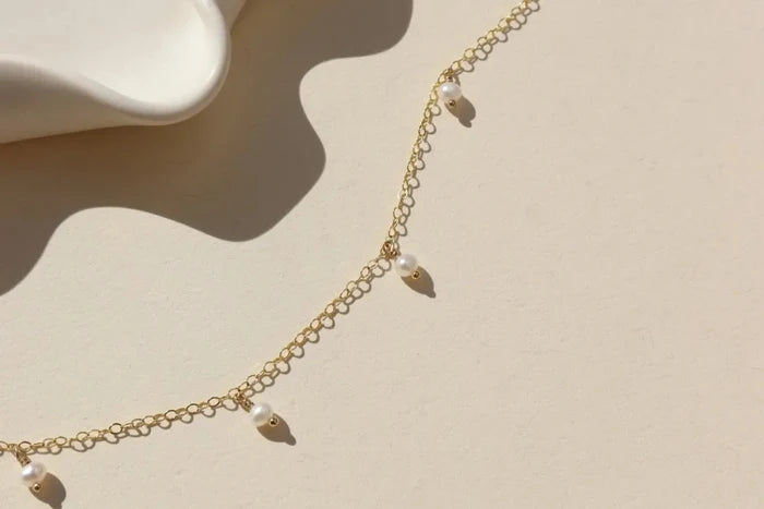 Delicate Pearl Necklace