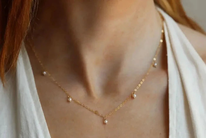 Delicate Pearl Necklace