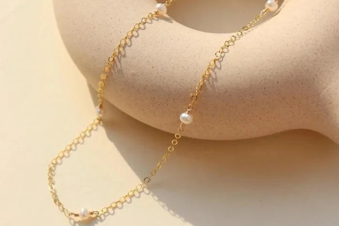 Delicate Pearl Necklace