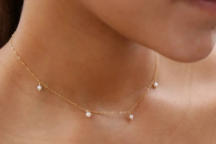 Delicate Pearl Necklace