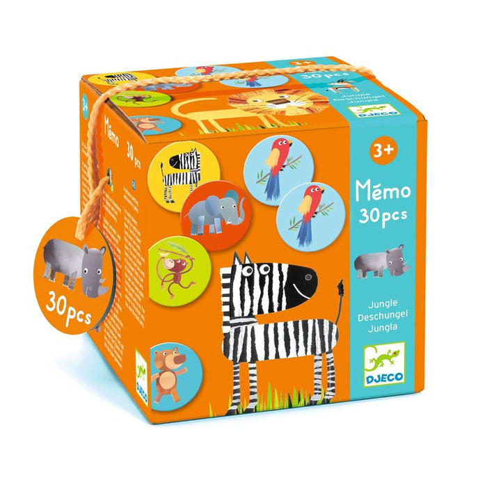 Djeco - 30 piece Jungle Memory Game