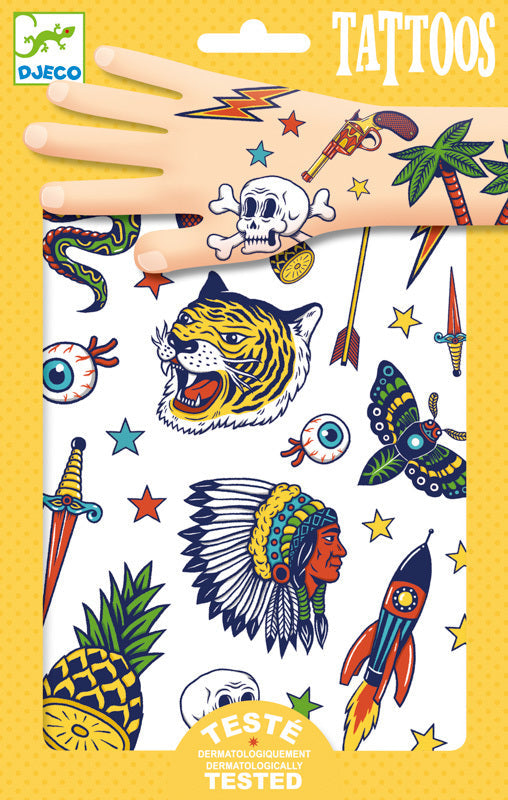 Djeco - 50+ Bang Bang Tattoos