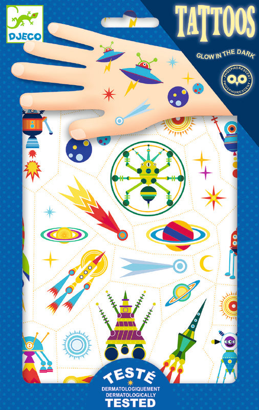 Djeco - 50+ Space Oddity Tattoos