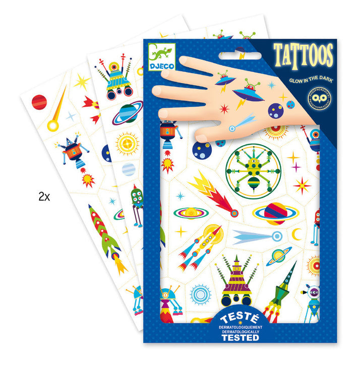Djeco - 50+ Space Oddity Tattoos