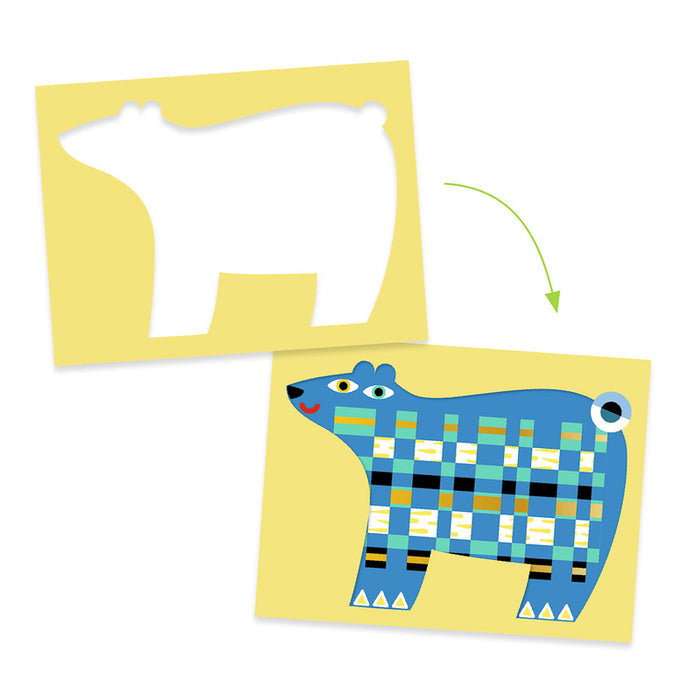 Djeco - Animal Waeving with Paper